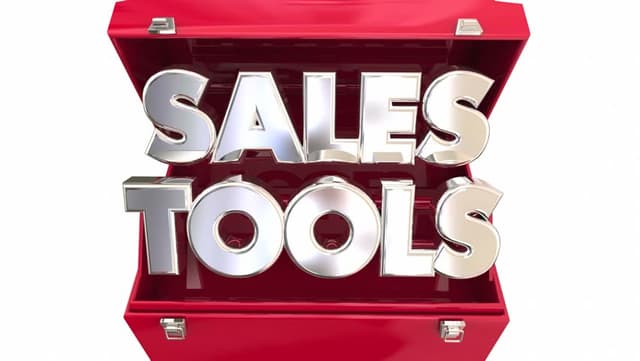 Intro to Sales Tools