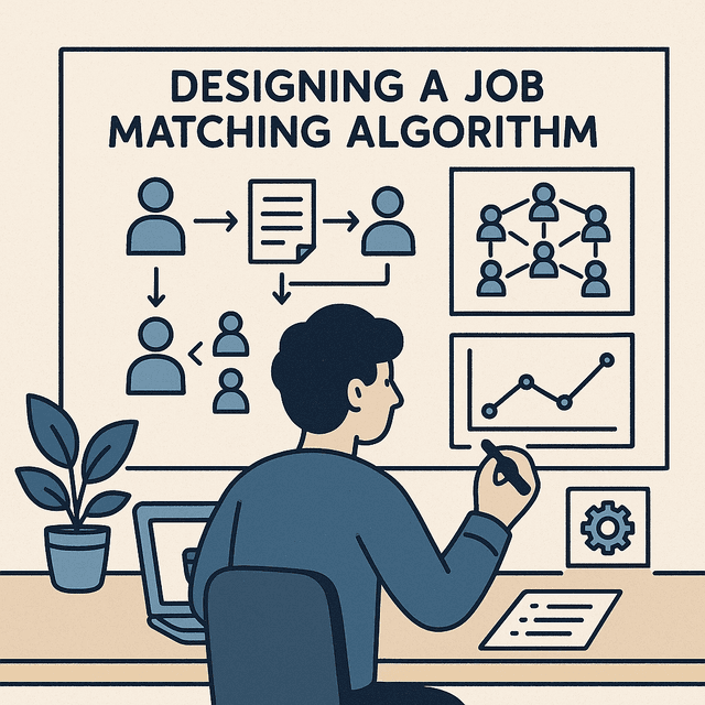 Designing a Job Matching Algorithm experience