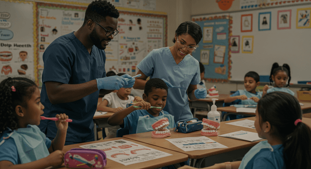 School and Community Outreach experience